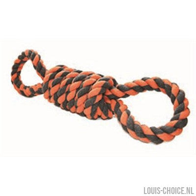 Happy Pet Nuts For Knots Extreme Spoel 8 Vorm Tugger Grijs / Oranje-HAPPY PET-Louis Choice