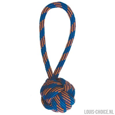 Happy Pet Ropee Bal Tugger Flostouw Blauw / Oranje-HAPPY PET-Louis Choice