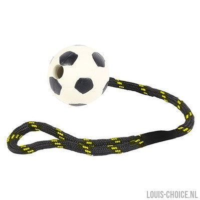 Happy Pet Tough Toys Werptouw Met Voetbal Rubber-HAPPY PET-Louis Choice