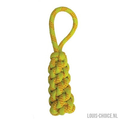 Happy Pet Twisted Tugger Flostouw Geel / Oranje-HAPPY PET-Louis Choice