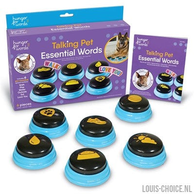 Hunger For Words Talking Pet Essential Words Set-HUNGER FOR WORDS-Louis Choice