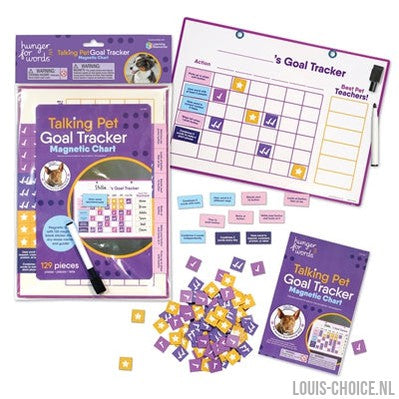 Hunger For Words Talking Pet Goal Tracker-HUNGER FOR WORDS-Louis Choice