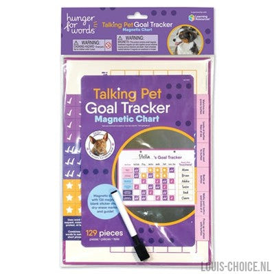 Hunger For Words Talking Pet Goal Tracker-HUNGER FOR WORDS-Louis Choice