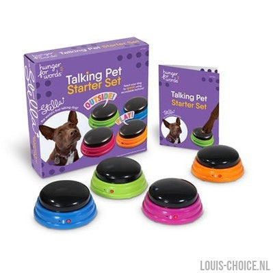 Hunger For Words Talking Pet Starter Set-HUNGER FOR WORDS-Louis Choice