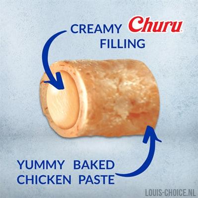 Inaba Dog Churu Bites Chicken Recipe Wraps-INABA-Louis Choice