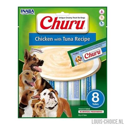 Inaba Dog Churu Chicken With Tuna Recipe-INABA-Louis Choice