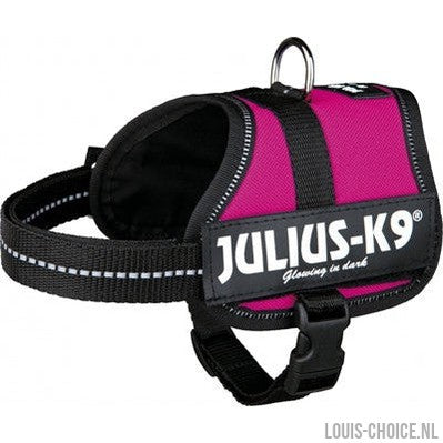 Julius K9 Power-Harnas / Tuig Voor Labels Fuchsia-JULIUS K9-Louis Choice