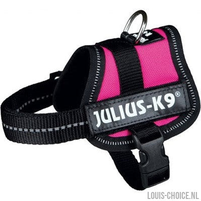Julius K9 Power-Harnas / Tuig Voor Labels Fuchsia-JULIUS K9-Louis Choice