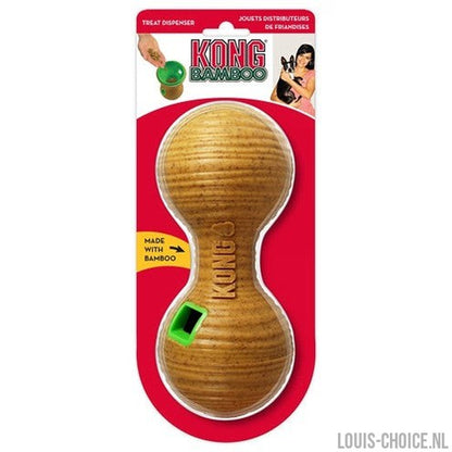 Kong Bamboo Feeder Dumbbel Voerbal-KONG-Louis Choice
