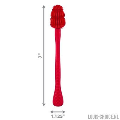 Kong Brush Schoonmaakborstel Rood-KONG-Louis Choice