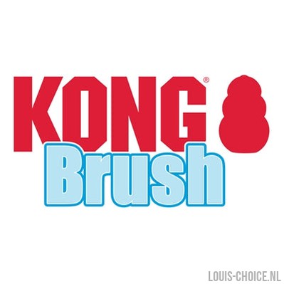 Kong Brush Schoonmaakborstel Rood-KONG-Louis Choice