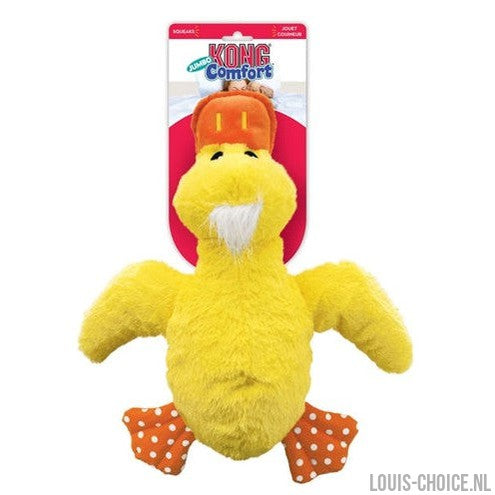 Kong Comfort Jumbo Eend Assorti-KONG-Louis Choice