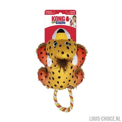 Kong Cozie Tuggz Cheetah-KONG-Louis Choice