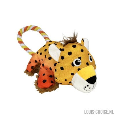 Kong Cozie Tuggz Cheetah-KONG-Louis Choice