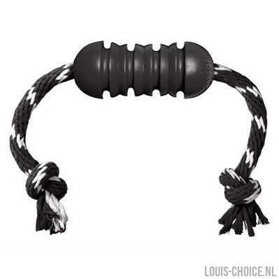 Kong Extreme Dental Met Touw Zwart / Wit-KONG-Louis Choice