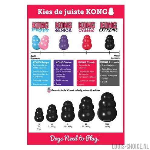 Kong Extreme Zwart-KONG-Louis Choice