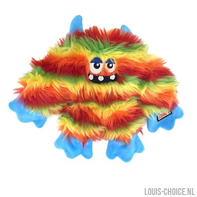 Kong Frizzle Zazzle Met Piep En Kreukel Geluid Verstevigd-KONG-Louis Choice