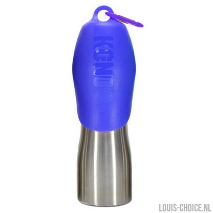 Kong H2O Drinkfles Rvs Blauw-KONG-Louis Choice