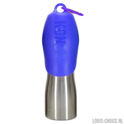 Kong H2O Drinkfles Rvs Blauw-KONG-Louis Choice