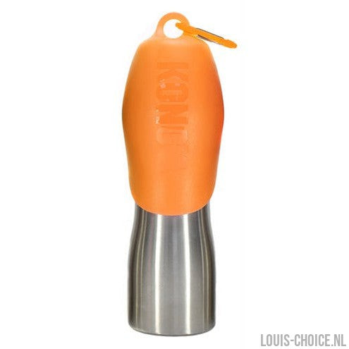 Kong H2O Drinkfles Rvs Oranje-KONG-Louis Choice