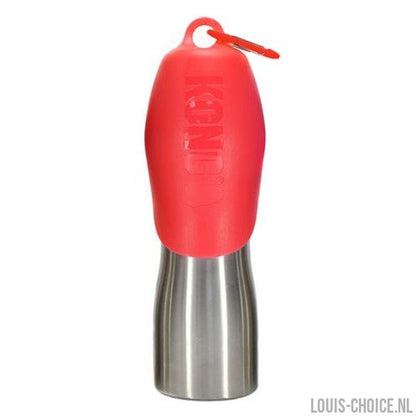 Kong H2O Drinkfles Rvs Rood-KONG-Louis Choice