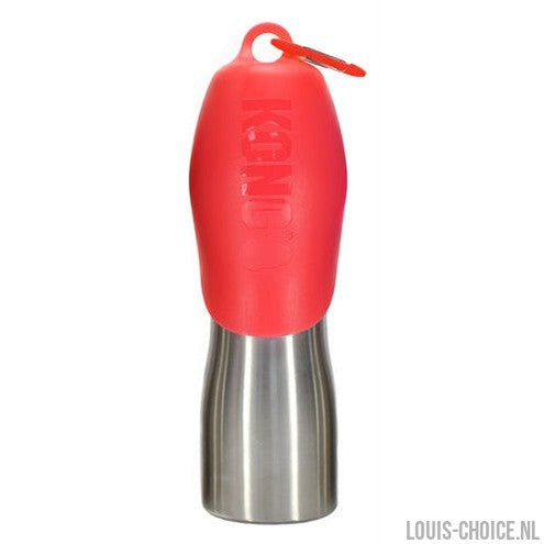 Kong H2O Drinkfles Rvs Rood-KONG-Louis Choice