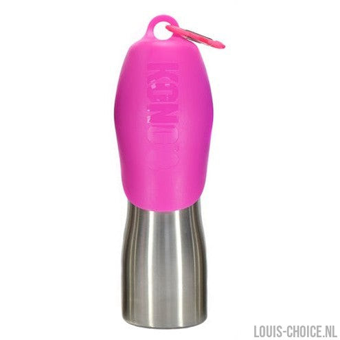 Kong H2O Drinkfles Rvs Roze-KONG-Louis Choice