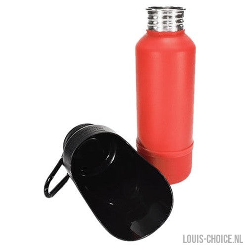 Kong H2O Drinkfles Thermos Rood-KONG-Louis Choice