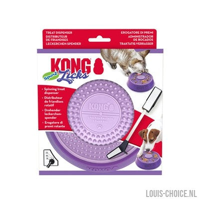 Kong Licks Spinz Paars-KONG-Louis Choice