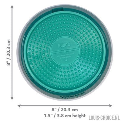 Kong Licks Spinz Teal Groenblauw-KONG-Louis Choice