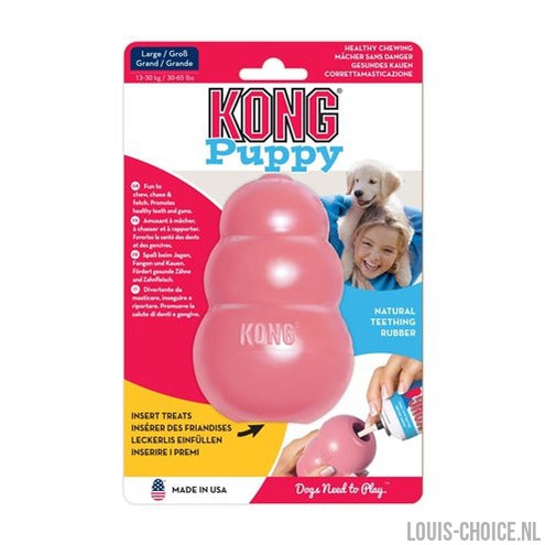Kong Puppy Roze Of Blauw Assorti-KONG-Louis Choice