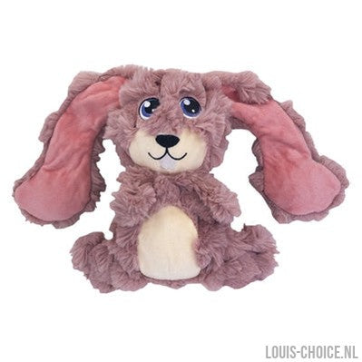 Kong Scrumplez Bunny Pluche Met Piep Roze-KONG-Louis Choice