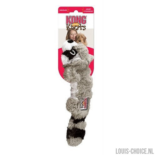 Kong Scrunch Knots Raccoon-KONG-Louis Choice