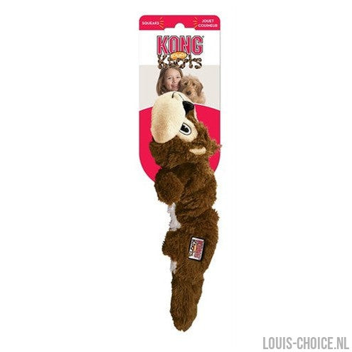 Kong Scrunch Knots Squirrel-KONG-Louis Choice