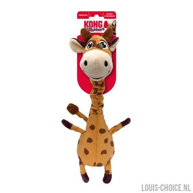 Kong Shakers Bobz Giraf Met Piep Bruin-KONG-Louis Choice