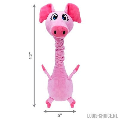 Kong Shakers Bobz Varken Met Piep Roze-KONG-Louis Choice