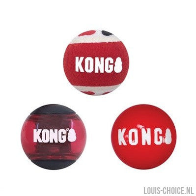 Kong Signature Ballen Assorti-KONG-Louis Choice