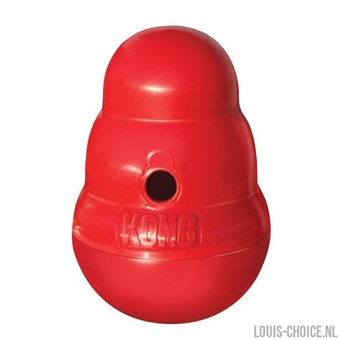 Kong Snack Dispenser Wobbler Rood Large-KONG-Louis Choice