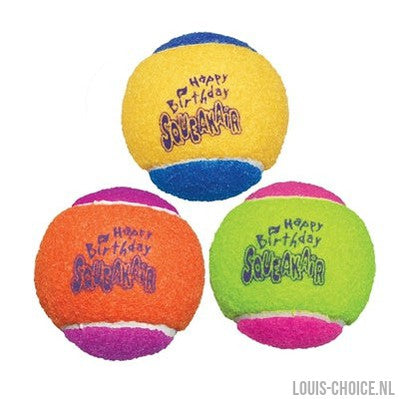 Kong Squeakair Birthday Balls-KONG-Louis Choice