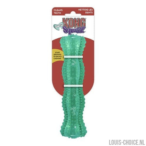 Kong Squeezz Dental Stick Mintgroen-KONG-Louis Choice