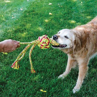 Kong Wubba Weaves Touw Assorti-KONG-Louis Choice