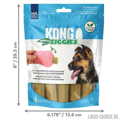 Kong Ziggies Enhanced Puppy-KONG-Louis Choice