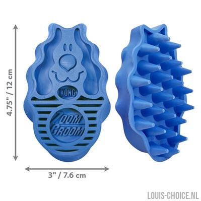 Kong Zoomgroom Boysenberry Blauw-KONG-Louis Choice