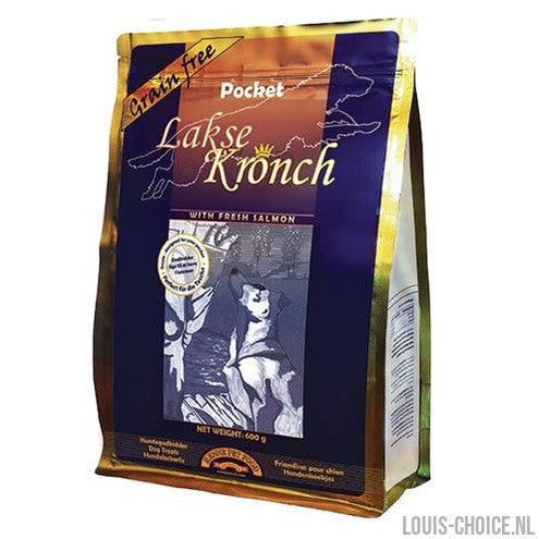 Kronch 76% Zalmsnacks Pockets-KRONCH-Louis Choice
