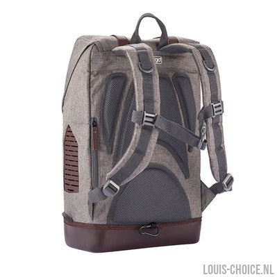 Kurgo Rugzak Grijs/Bruin-KURGO-Louis Choice