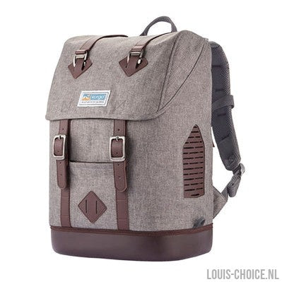 Kurgo Rugzak Grijs/Bruin-KURGO-Louis Choice