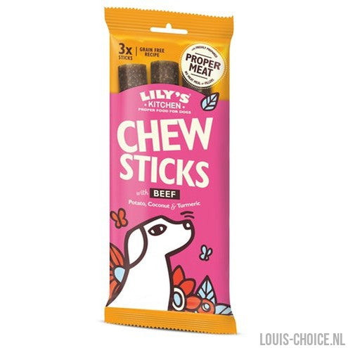 Lily's Kitchen Chew Sticks With Beef-LILY'S KITCHEN-Louis Choice