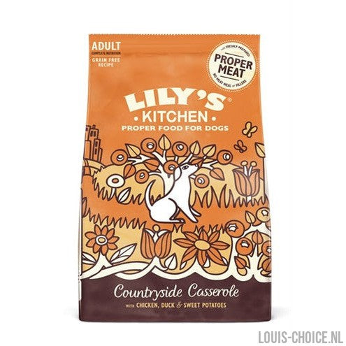 Lily's Kitchen Dog Adult Chicken Duck Countryside Casserole-LILY'S KITCHEN-Louis Choice