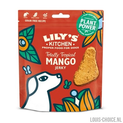 Lily's Kitchen Dog Adult Totally Tropical Mango Jerky-LILY'S KITCHEN-Louis Choice