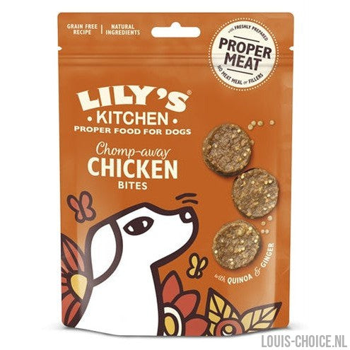 Lily's Kitchen Dog Chomp-Away Chicken Bites-LILY'S KITCHEN-Louis Choice